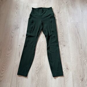 Lululemon Align High Rise Pant with Pockets 28" Forest Green Sz. 4